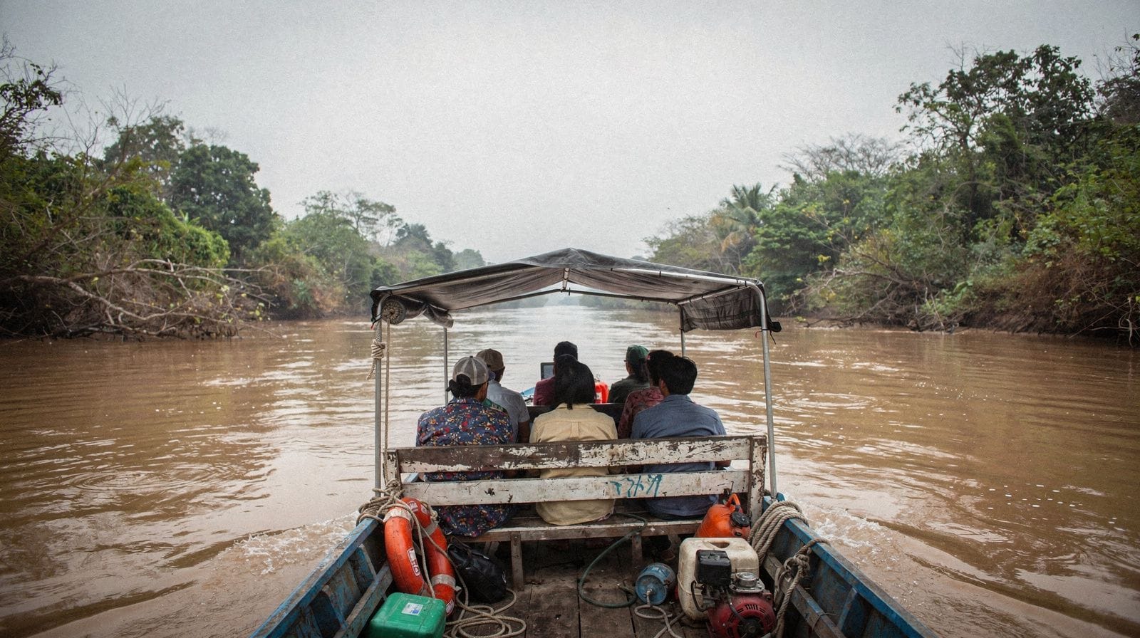 Getting to Cu Chi by Boat on the Saigon River