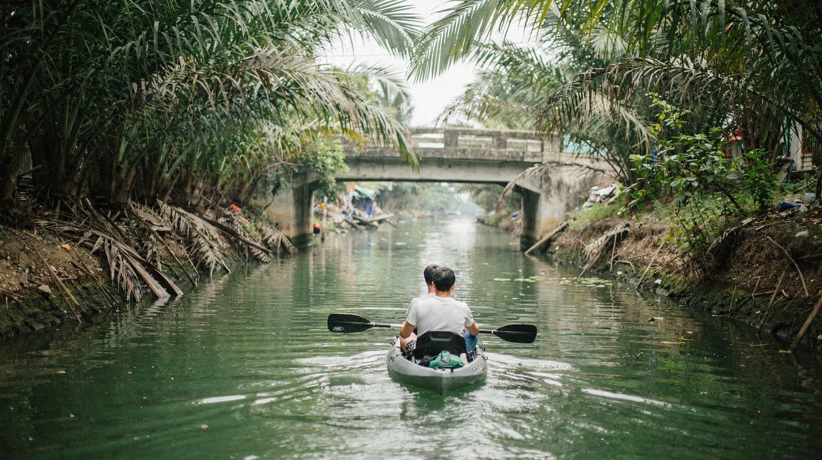 Kayaking the Saigon River's Back Canals