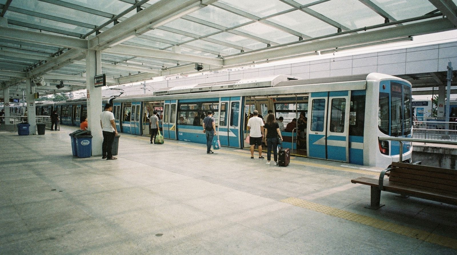 Metro and City Buses in Ho Chi Minh City