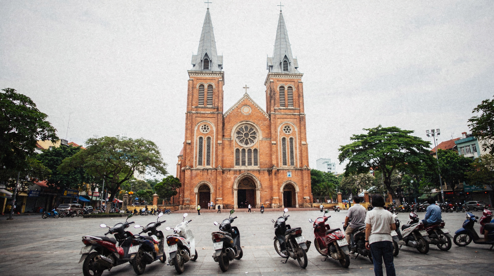 Notre Dame Cathedral and the Central Post Office